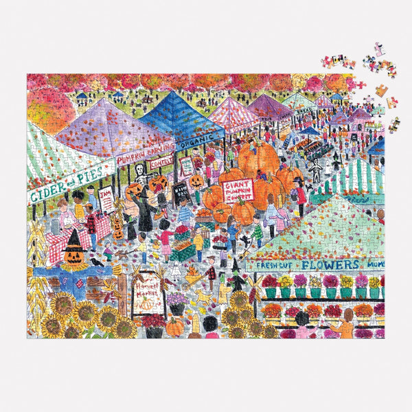 Puzzle, Harvest Market 1000 Pc