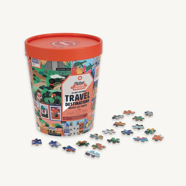 Puzzle, 1000 pc Travel Bucket