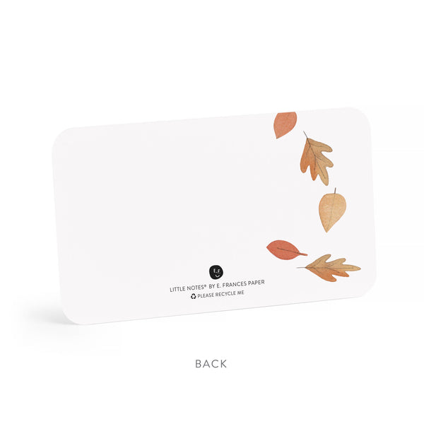 Little Notes, Falling Leaves