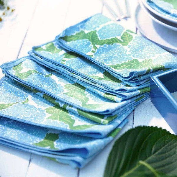 Hydrangea Eco Dinner Napkins Set/6