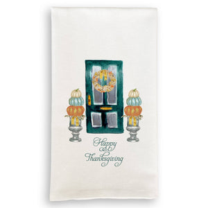 Tea Towel, Thanksgiving Door