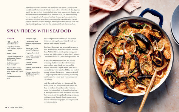 Book, Warm Your Bones: Cozy Recipes for Chilly Days