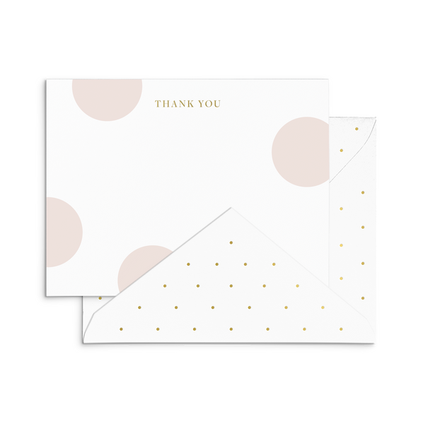 Boxed Notes, Dots Thank You