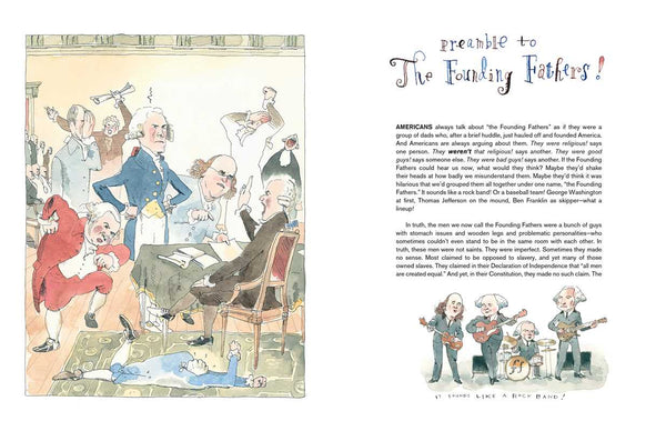 Book, Founding Fathers! by Jonah Winter: Hardcover; 48 pages / English