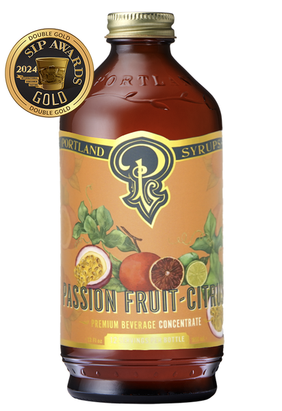 Bar/Beverage Mixer: Passion Fruit Citrus Syrup 12oz