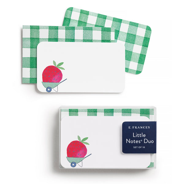 Little Notes Duo Set, Strawberries