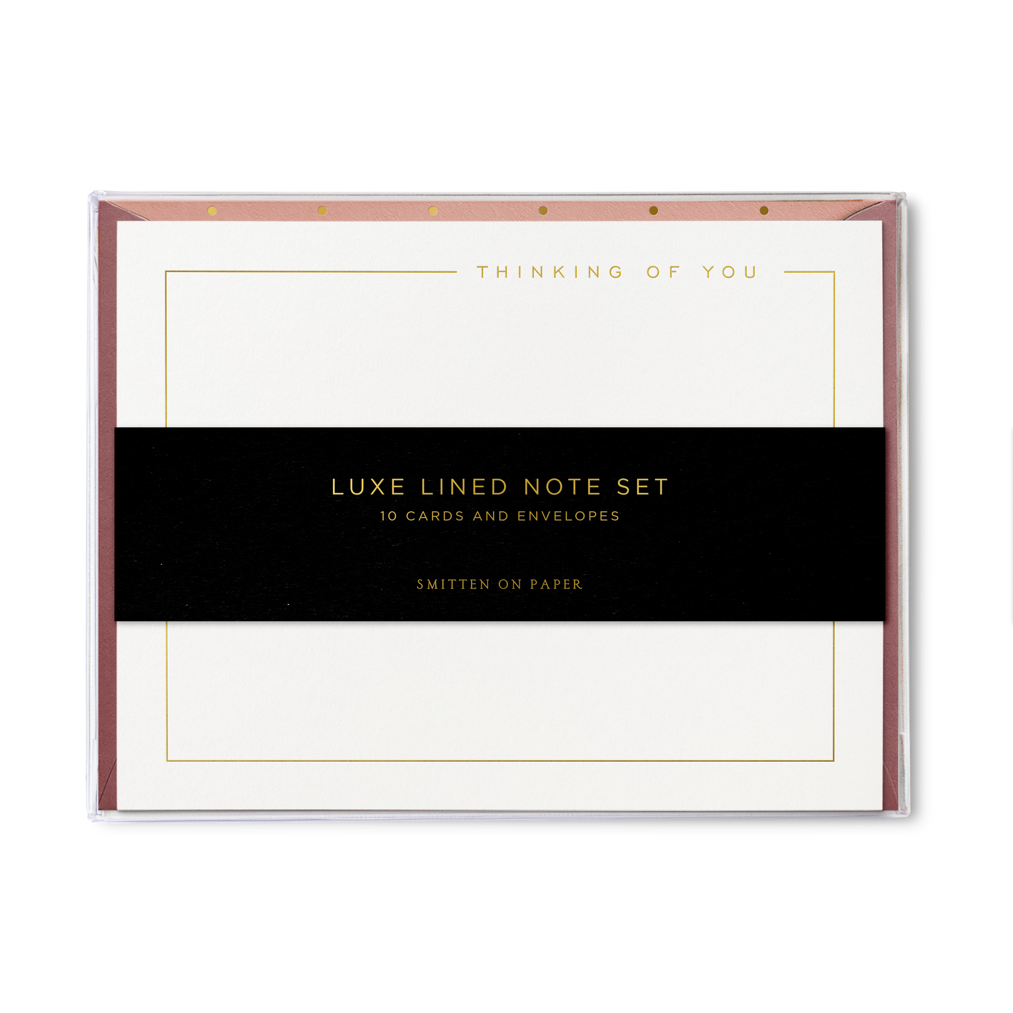 Luxe Lined Note Set,Thinking of You