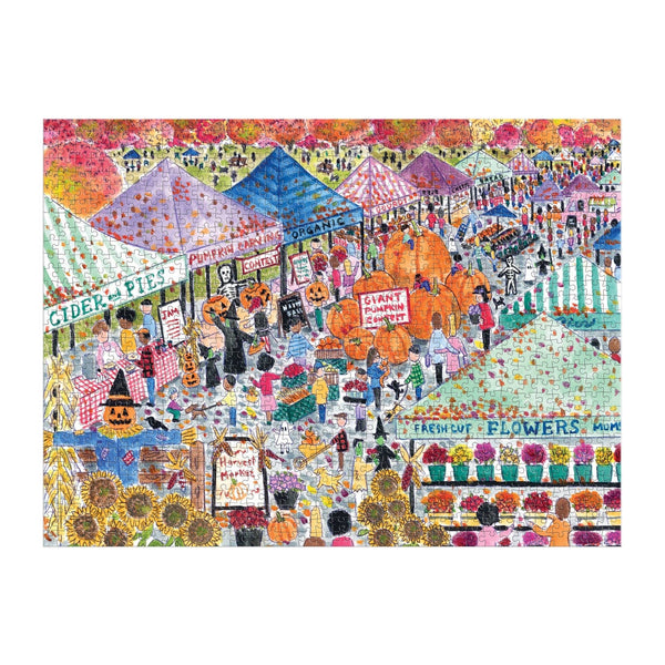Puzzle, Harvest Market 1000 Pc