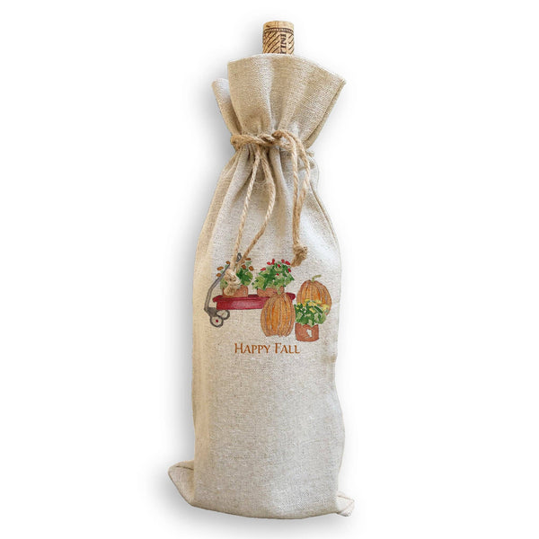 Tea Towel, Fall Wagon