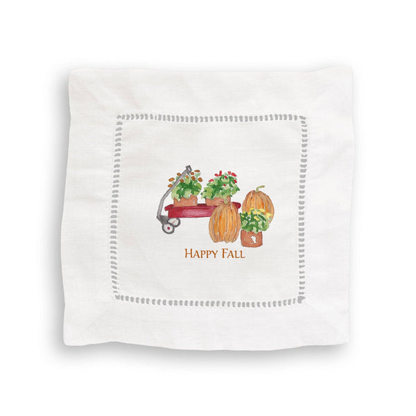 Tea Towel, Fall Wagon