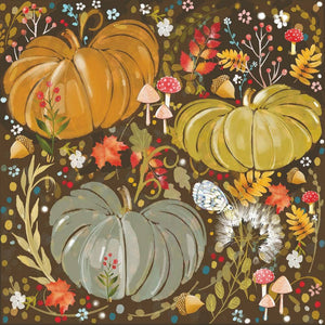 Napkins, Cocktail, Pumpkin Aurelia