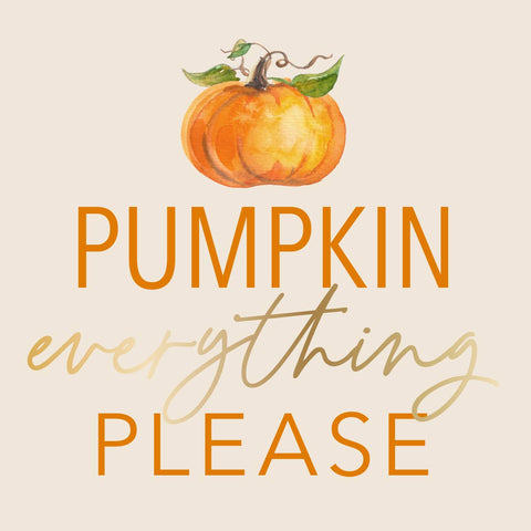 Napkins, Fall Cocktail | Pumpkin Everything - Foil - 20ct