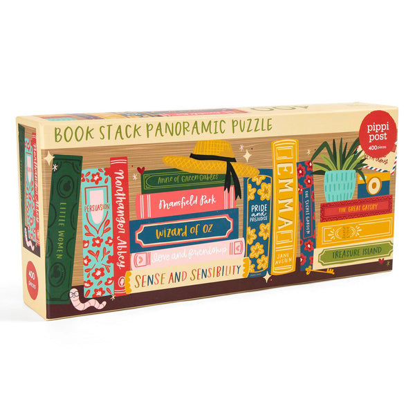 Puzzle, Classics Bookshelf - Panoramic Jigsaw