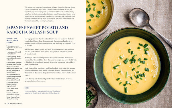 Book, Warm Your Bones: Cozy Recipes for Chilly Days