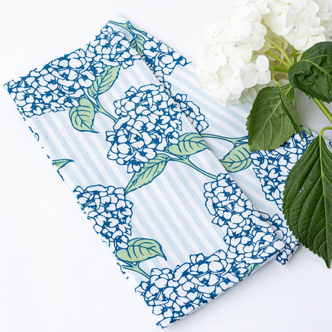 Tea Towel, Hydrangea Stem