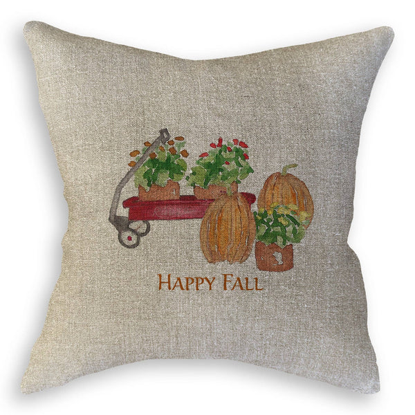 Tea Towel, Fall Wagon