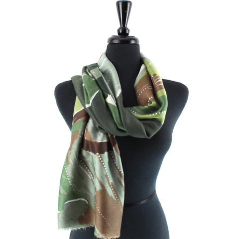 Scarf, Mystral Green