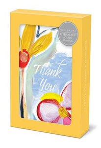 Boxed Notes, Large Scale Floral Set/12