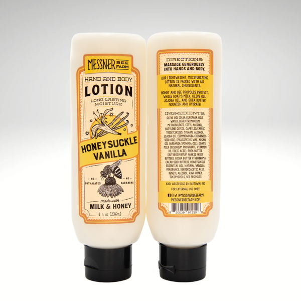 Honeysuckle Vanilla - Milk and Honey Lotion - 8oz