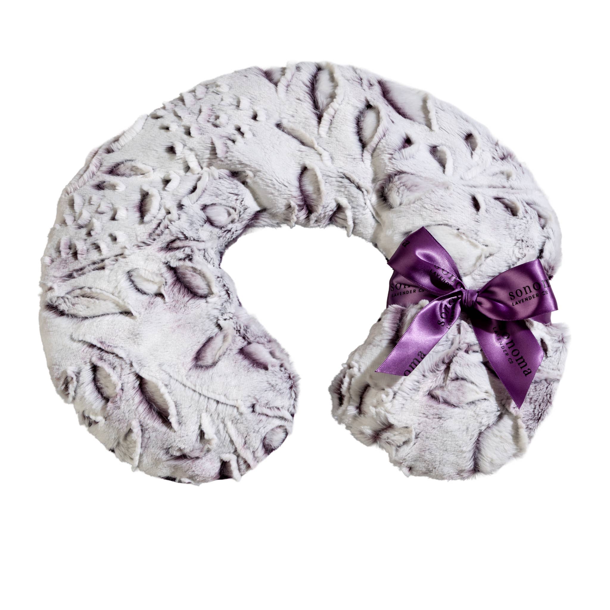 Lavender Iced Plum Spa Neck Pillow