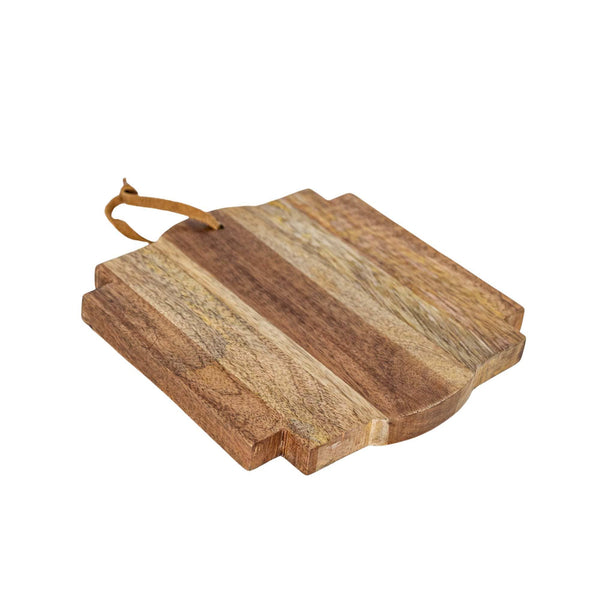 Cutting Board, Florence Pieced Square Mango Wood