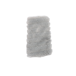 Gloves, Fingerless Faux Fur Tasmin, Gray