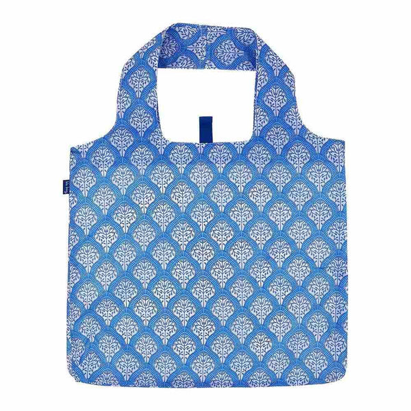 Reusable Shopper Tote, Fifer Blue