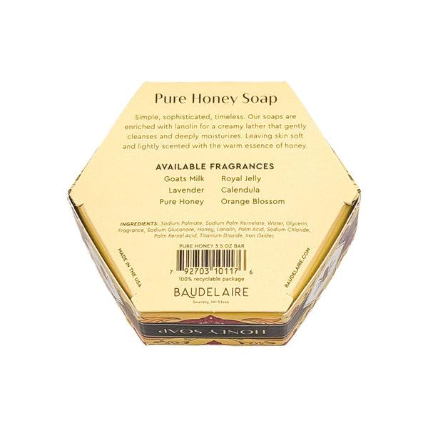 Pure Honey Soap 3.5oz – Hex Box