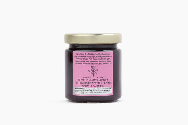 Tea Jam, Mixed Berry Herbal Raspberry