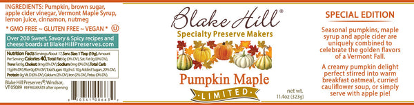 Spread, Pumpkin Maple Butter