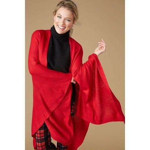 Wrap, Kiara Lightweight Red /One Size