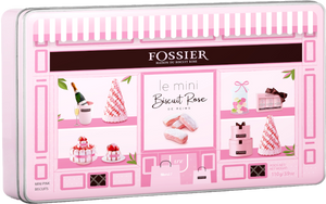 French Fossier Mini Pink Biscuits for Champagne Tin
