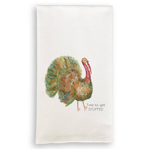 Tea Towel, Time to Get Stuffed Turkey