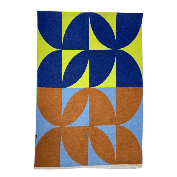 Scarf, Retro Cashmere Blend, Yellow