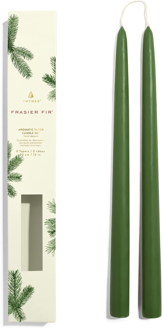 Frasier Fir, 12" Taper Candle Set