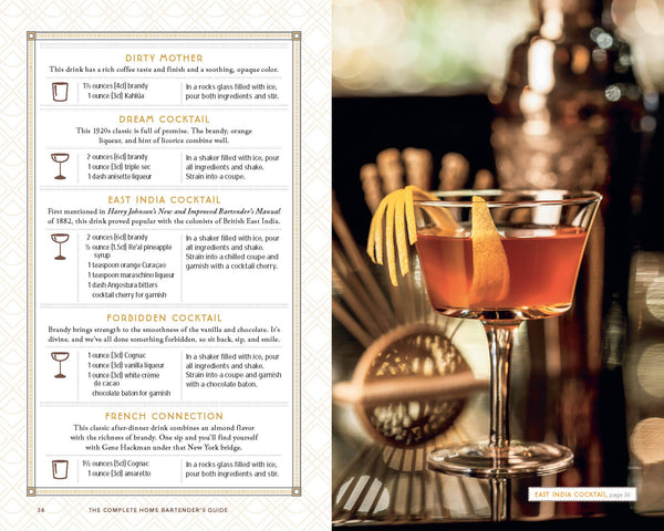 Book, Complete Home Bartender's Guide