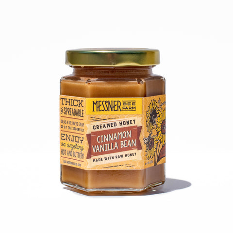Cinnamon Vanilla Bean Creamed Honey