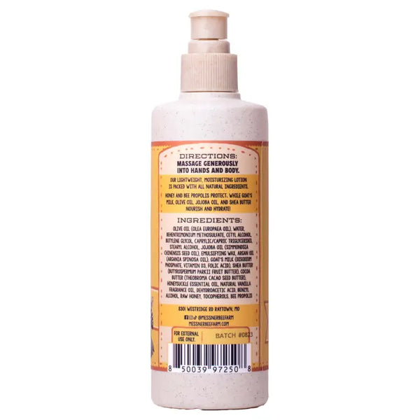 Honeysuckle Vanilla - Milk and Honey Lotion - 8oz