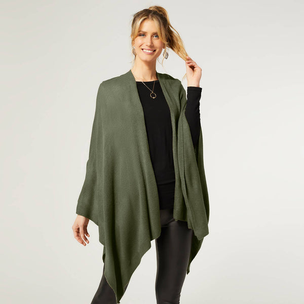 Wrap, Kiara Lightweight Olive/ One Size
