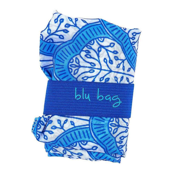 Reusable Shopper Tote, Fifer Blue