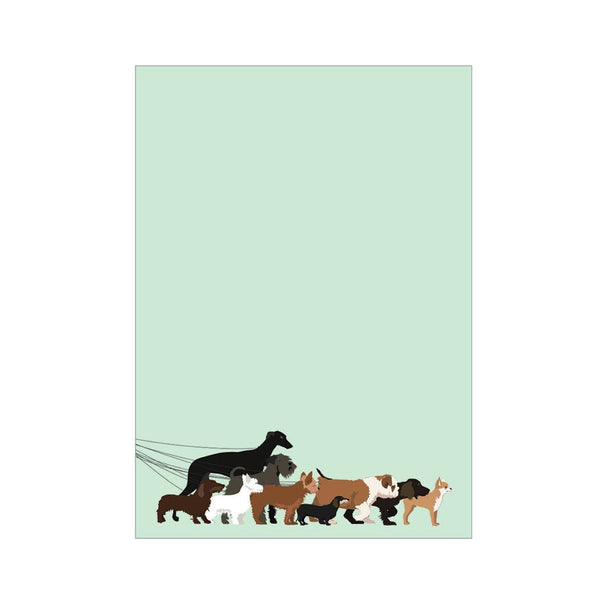 Notepad, Dogwalk 4.75x6.5"