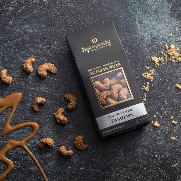 Gourmet Nuts, Toffee Praline Cashews | 6oz
