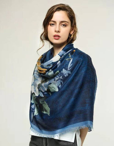 Scarf, Elegance Blue