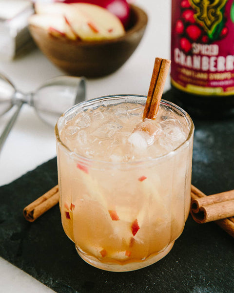 Bar/Beverage Mixer: Spiced Cranberry Syrup 12 oz