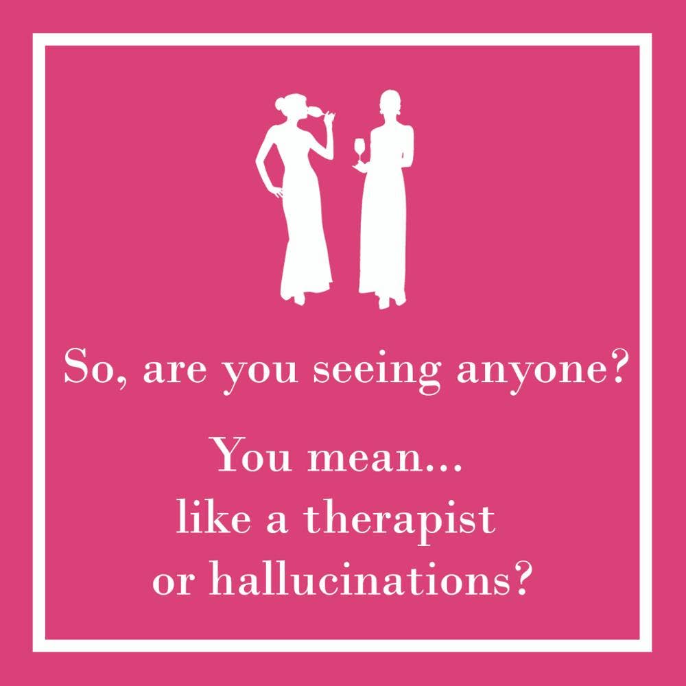 Napkins, Cocktail, Seeing Anyone?