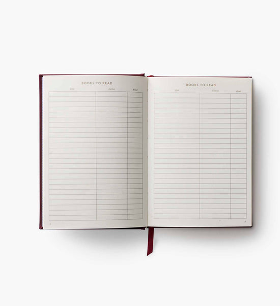 Journal, Ladies Night Book Club Embroidered