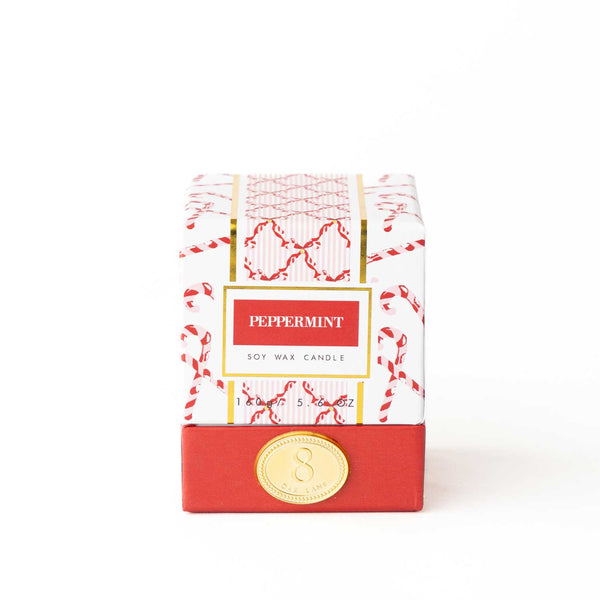 Peppermint Soy Wax Candle
