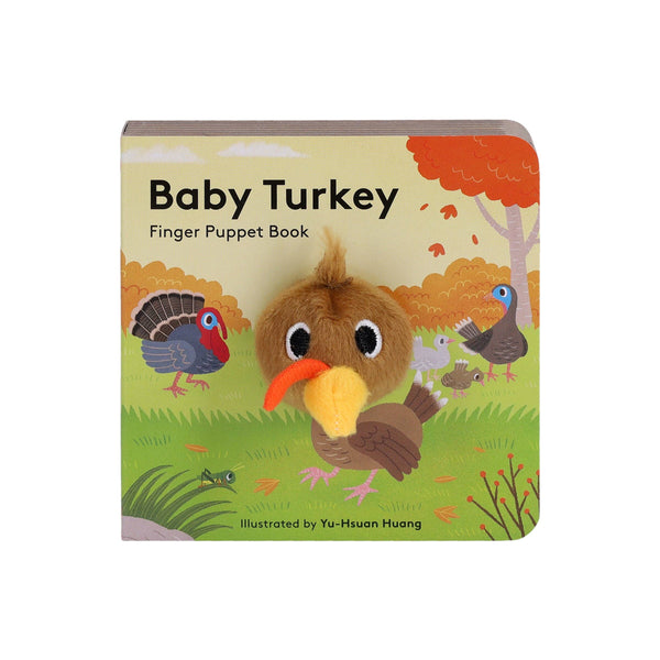 Children's Book, Baby Turkey: Finger Puppet Book
