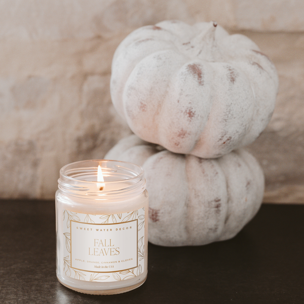 Holiday Candle, Fall Leaves 9 oz Soy