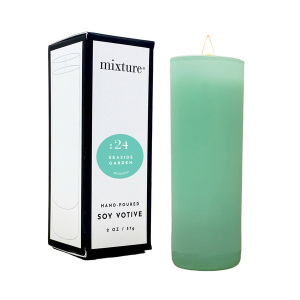 Votive Candle, 2.5oz  Seafoam Salt & Sage